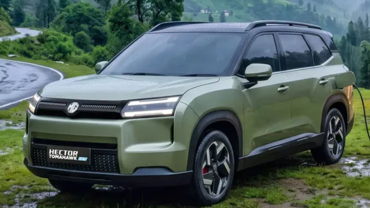 MG Hector Tomahawk EV