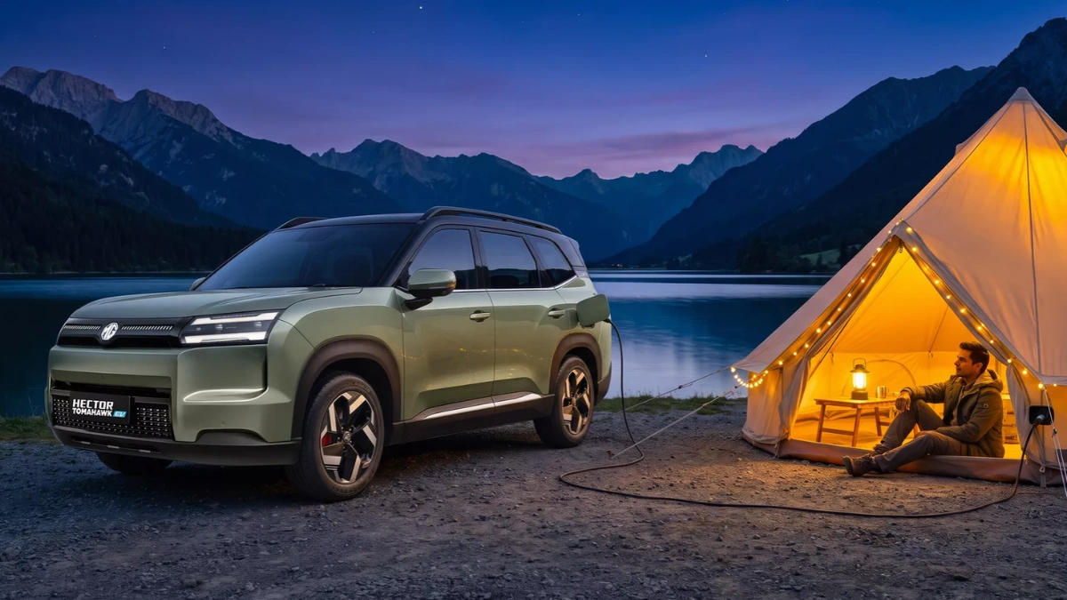MG Hector Tomahawk EV