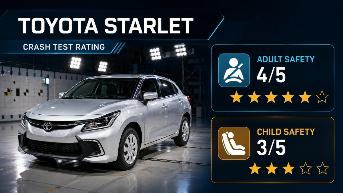 Toyota Starlet Gets 4-Star Global